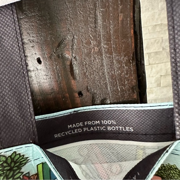 BARNES & NOBLE “Booktown” Book Lover Eco Multicolor Tote - Picture 6 of 8